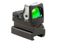 Developed to improve precision and accuracy with any style or caliber of weapon, the Trijicon RMR (Ruggedized Miniature Reflex) is designed to be as durable as the legendary ACOG. The RM05-34 is a battery free sight, featuring Trijicon fiber optics and
