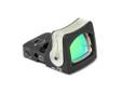 Trijicon RMR Ruggedized Miniature Reflex Dual Illumination 1x 13-MOA Amber Dot Matte. The Trijicon Dual Illuminated RMR (Ruggedized Miniature Reflex) was developed to improve hit probability and target acquisition during Close Quarters engagements. The