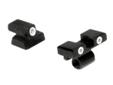 Trijicon S&W 10mm or .45 S&W Adjustable Rear, 3 Dot Green Front & Rear Night Sight Set
Manufacturer: Trijicon - Brillant Aiming Solutions
Price: $140.2500
Availability: In Stock
Source: http://www.code3tactical.com/trijicon-tj-sa02.aspx