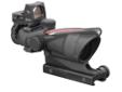 Adapted from the battlefields, US Forces have begun improving this proven Trijicon ACOG scope by adding a small red dot sight on top for close encounter missions. Trijicon has now created a similar model for the public, the TA31F-RMR. The main Trijicon