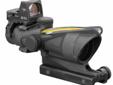 Adapted from the battlefields, US Forces have begun improving this proven Trijicon ACOG scope by adding a small red dot sight on top for close encounter missions. Trijicon has now created a similar model for the public, the TA31RMR-A. The main Trijicon