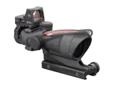 Adapted from the battlefields, US Forces have begun improving this proven Trijicon ACOG scope by adding a small red dot sight on top for close encounter missions. Trijicon has now created a similar model for the public, the TA31RMR. The main Trijicon