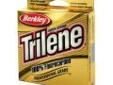 "
Berkley 1135069 Trilene Fluorocarbon Professional Grad 110 Yards, Clear 4 lbs
Professional Grade fluorocarbon line. The invisible fluorocarbon. Similar refractive index to water, so fish can't see it. Proprietary 100% PVDF formula specially processed
