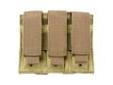 "
NcStar CVP3P2932T Triple Pistol Mag Pouch Tan
NcStar Trible Pistol Magazine Pouch - Tan
Features:
- Holds Virtually any standard Triple Stack Pistol Magazine.
- PALS Straps to attach it to your NcSTAR Tactical Vest, Backpack, or compatible Gun Case.
-