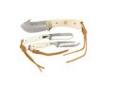 "
Puma 6583000 Trophy Care Set Sgb White Bone
Trophy Care Set SGB White Bone
- Handmade by skilled craftsmen
- White Smooth Bone scales
- 7 inch Guthook has 2.8 inch Hollowground blade
- 8.7 inch caping and fleshing knives have 2.5 inch blades
- Custom
