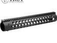 Troy Industries AR-15 Alpha BattleRail 13.8", Free Float, No Sight - Black. Building off the TRX Extreme design that revolutionized rail based hand guards; the Alpha Rail utilizes a new low-profile locking mechanism, which offers unparalleled strength and