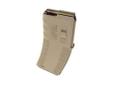 Troy Industries AR15 Troy Battle Magazine 30 Rounds Desert Tan. Feed lips and anti-tilt follower are reinforced for strength. A bolstered floor plate is set flush so that it will not catch on other magazines when pulled from a pouch. The Troy magazine is