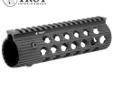 Troy Industries AR-15 M4 Carbine Alpha BattleRail 7.2", Free Float - Black. Building off the TRX Extreme design that revolutionized rail based hand guards; the Alpha Rail utilizes a new low-profile locking mechanism, which offers unparalleled strength and