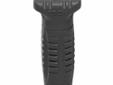 Troy Industries Battle AX CQB Vertical Polymer Grip Black - with Waterproof Storage Compartment. Troys new modular CQB vertical combat grip features a lightweight polymer design, waterproof storage compartment, and aggressive ridged pattern for enhanced