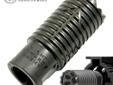 Troy Industries Claymore Muzzle Brake - .308, 7.62NATO, 5/8 x 24 RH. Directs muzzle blast and sound forward, away from the shooter, while retaining effective muzzle brake properties. Very low dust signature, without swirling effect. Works as an improvised