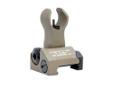 Troy Industries AR15 Front Folding HK Style Battle Sight Desert Tan - Picatinny Mount. The Troy Industries (HK Style) AR15 Folding Front Sight utilizes a standard A2 front sight post with locking post and detent. Easy to install and to deploy, with no
