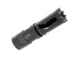 Improves recoil, features diamond shaped teeth for close quarters fighting; tough enough to serve as an improvised breeching devise if the situation calls for it.- Troy M14 Medieval Muzzle Brake- Flash Suppressor for all M14 Style Carbines.Features:-