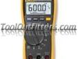"
Fluke 117 FLU117 True RMS Digital Multimeter, Commercial
The compact Fluke 117 true RMS digital multimeter is optimized to help you keep commercial buildings, hospitals and schools running right.
The advanced features of the Fluke 117 help you get the