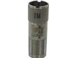 Sporting Clay Choke, Improved ModifiedThe Sporting Clay style chokes are extended, knurled and notched for use with a choke wrench. They are manufactured from high strength 17-4 PH stainless steel with an extremely smooth interior finish and are the
