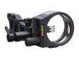 "
Truglo TG7215B TSX Pro 5 Light 19 TI Black
TRUGLO TSX Pro Tool-Less Archery Sight, 5 Pin (5x.019 dia.) w/ Light, Black
The sight has ultra-fine click adjustments for windage and elevation with extra-long, protected
wrapped fibers and three sets of
