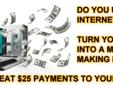 Before you read on, Take A Moment, and Ask These Questions to yourself right now:
-- Are you sick and tired of not making money online??
-- Would you like to really be able to make money online??
-- Do you have a computer and internet access at home??
--