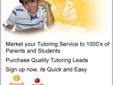Become a Tutor at Tutorz . com
Tutorz . com refers parents and students to private tutors in Lake Charles, LA. There is no up-front cost for both tutors as students. The Referral process consist of 3 steps:
1. Create your tutoring profile.
2. Receive