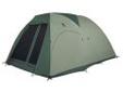 "
Chinook 11422 Twin Peaks Guide 4 Person Plus, Fiberglass
Featuring another innovative design concept in family/group tents: Chinook's InterDome, a 2 tent-in-1 system, for double the living space. One very roomy sleeping dome, plus a functional and