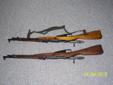 Two Mosin Nagant M44's in 7.62X54R. One is Izhevsk (1946) in excellent condition for $350.00. The other is Polish (1952) (dark wood) for $225.00. I also have two (2) spam cans of 7.62X54R ammo for 120.00 each. Please call Larry @ 520-907-7914. THANKS!!!!