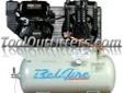 "
IMC (Belaire) 3G3HKL IMC3G3HKL Two Stage Engine-Powered Reciprocating Air Compressor 12HP
Features and Benefits:
T39 pump has a solid cast iron cylinder
12 HP Kohler Engine
12 volt electric and recoil start
25.25 ACFM at 100 PSI
Battery Charging system
