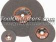 "
Firepower 1423-3144 FPW1423-3144 Type 1 Cut-Off Abrasive Wheel, 3"" x 1/8"" x 3/8""
Features and Benefits:
Firepower Double Reinforced Cut-Off Wheels are designed for heavy duty cut-off jobs using circular saws, chop-saws and straight grinding machines