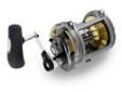 "
Shimano TYR50IILRS Tyronos 2-Speed 50IILRS Level Drag
The Tyrnos 2-Speed expands on the popular Tyrnos line, with selectable Power or High Speed gear ratio. Rip jigs fast, and then put it in low gear for fish-fighting strength. Because two sets of gears