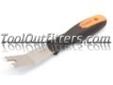 "
Vim Products V615 VIMV615 ""U"" Knotch Door Panel Tool
Features and Benefits:
Stainless steel blade
Blaze orange and black two component handle
"Price: $9.84
Source: http://www.tooloutfitters.com/u-knotch-door-panel-tool.html
