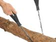 Ultimate Survival Technologies SaberCut Hand-Operated Chain Saw. This revolutionary hand-operated chain saw cuts and clears in both directions, so every stroke eats through whatever you need to cut. Its self-cleaning cutting teeth and custom carrying case