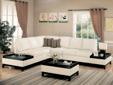 The Francis modern sectional sofa offers a sleek and contemporary look.
The sectional integrates two storage compartments on each side of the sofa.
The sectional features a beautiful cappuccino finish decorative wood base.
An available matching storage