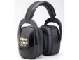 "
Pro Ears PE-33-U-B Ultra NRR 33, Black
Specifications:
- Rugged, high profile cups
- Adjustable headband and ProFormâ¢ leather ear cushions
- Dielectric construction
- Suitable for a high noise environment, both on the range and in your home workshop
-