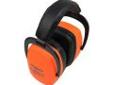 "
Pro Ears PE-33-U-O Ultra NRR 33, Orange
Specifications:
- Rugged, high profile cups
- Adjustable headband and ProForm leather ear cushions
- Dielectric construction
- Suitable for a high noise environment, both on the range and in your home workshop
-
