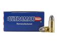 Ultramax 9MM Luger 125Gr. RN Lead/50 9R1
Manufacturer: Ultramax
Model: 9R1
Condition: New
Availability: In Stock
Source: http://www.fedtacticaldirect.com/product.asp?itemid=20725