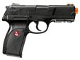 For fast shooting, close quarter airsoft action, make sure to have a quality airsoft pistol at hand. The Ruger P345 air soft gun is powered by CO2 and hurls soft air BBs up to 380 feet per second. Features:- CO2 Powered- Fiber optic sights- Drop-out