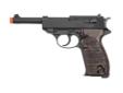 This Walther P38 green gas airsoft pistol is an amazing replica of Walther's original P38 firearm. This P38 gas gun fires 12 plastic BBs as fast as you can pull the trigger. The realistic recoil of the split-second, precision blowback action gives it an