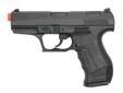 The Walther P99 FS (fixed slide) is a semi-auto airsoft replica of the Walther P99 firearm! Except for the required orange tip, this airsoft pistol looks just like the firearm and even has a magazine that drops out of the grip. The mag holds 27 rounds of
