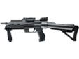 Umarex EBOS Tactical BB Gun CO2 Powered - 540 fps. The Umarex EBOS (short for Electronic Burst of Steel) is a tactical BB rifle that allows you to shoot in 1, 4, or 8 shot bursts. The high velocity 540 fps. The top- and bottom-tactical railing lets you