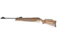 Its maximum accuracy. When this magnum air rifle is fired, the action slides rearward in the stock, absorbing the recoil, and permitting the pellet to exit the barrel before any of the spring vibration affects its travel. Other features include adjustable