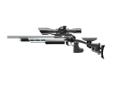 The Hammerli AR20 is a powerful, pre-charged pneumatic pellet rifle. The rifle can be charged up to 300 bar. The adjustable stock length, cheek piece height, and fore-end height allow for accurate shooting time and time again. The T-rail is set for