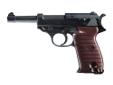 The Walther P38 is a 20-shot BB Pistol with Blowback Action. This Double/Single action pistol shoots at a velocity of 400 FPS. This full metal pistol is powered by CO2 and has a removable barrel for a different look. Features:- Blowback Action - Full