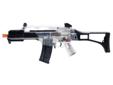The H&K G36 C Airsoft gun can go between semi and fully automatic with the flip of a switch. The powerful motor allows this electric AEG gun to fire at a very high rate of speed for guns in its class. The foldable stock and adjustable hop-up allow for
