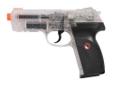 For fast shooting, close quarter airsoft action, make sure to have a quality airsoft pistol at hand. The RugerÂ® P345Â® air soft gun is powered by CO2 and hurls soft air BBs up to 380 feet per second.Features:- CO2 Powered- Fiber optic sights- Drop-out