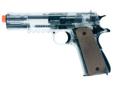 The Combat Zone Stryker Spring powered Airsoft gun has a 14-round drop-out magazine with a 95 BB storage reservoir. The built-in hop-up system and integrated accessory rail allows for convenience and accessibility. The Stryker contains a metal barrel and