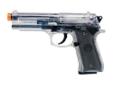 This Beretta replica is a spring powered, single action pistol. The 92 FS allows for easy target shooting!Features:- Metal Barrel- 12-round drop-free magazine- 400 BBs includedSpecifications:- Caliber: 6mm- Action: Single- Power: Spring- Capacity: 12