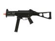 The Competition Series HK UMP Airsoft Rifle offers a full metal gearbox and gears with a reinforced ABS body. The High capacity 400 round magazine allows for lots of firing between reloads. The UMP gives you the ability to fold the stock, adjust the rear