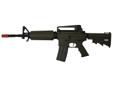 The EF M4A1 AEG airsoft rifle was developed to be an authentic replica of the most widely used black rifle in the U.S. Elite Force has teamed up with ARES to produce a complete line of durable rifles that offer all of the qualities of high-end AEGs at
