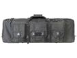 Uncle Mike's Deluxe Assult Rifle Case 36" - Black. Protect just about any rifle or shotgun in this ruggedly built tactical case. Stow extra gear in handy, exterior pouches, plus you can stow your favorite pistol in its own hidden, interior pocket. Made of