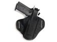 Cordura nylon with belt loops on both sides of holster. Models to carry and conceal small to very large handguns comfortable. Flattens profile for optimum concealment. Medium high ride design positions gun for smooth draw. Extra thin laminate for minimum