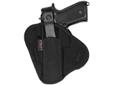 Cordura nylon with belt loops on both sides of holster. Models to carry and conceal small to very large handguns comfortable. Flattens profile for optimum concealment. Medium high ride design positions gun for smooth draw. Extra thin laminate for minimum