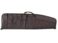 Uncle Mike's Tactical Rifle Case with 5 Pockets 41" - Black. Heavy duty case designed specifically to carry rifles with an overall length of 41" or less. Case opens at end to insert gun barrel first. Five magazine pockets covered with three hook and loop