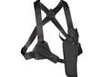 Perfect for HAunters and Sportsmen. Super comfortable, secure way to carry a handgun in the field...inside or outside your jacket. Fully adjustable shoulder harness with self-centering backpiece fits everyone. Onside self-adjusting belt loops keep holster